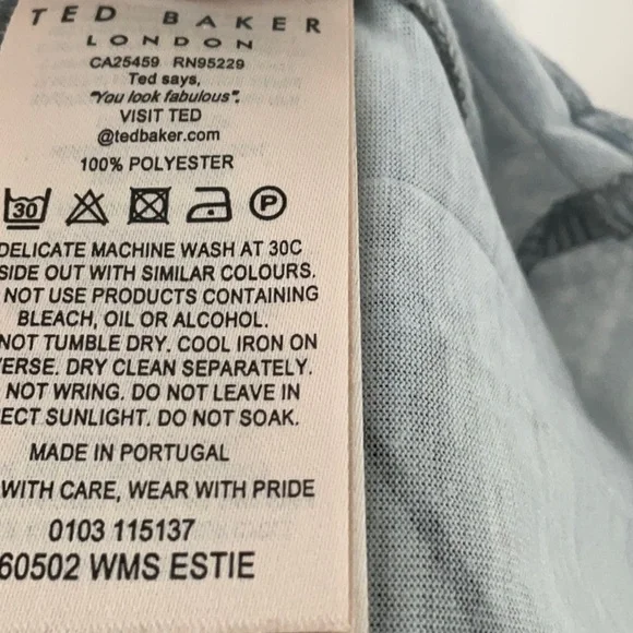 Ted baker floral pleated skirt - Picture 4 of 6